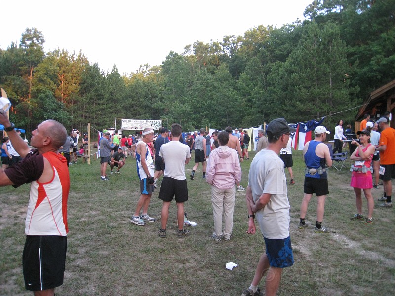 2012 North Country Run HM 0098.JPG - The 2012 North Country Run, a half marathon race through the beautiful Manistee National Forest in Michigan. August 25, 2012 a nice warm day for a run through the hills!